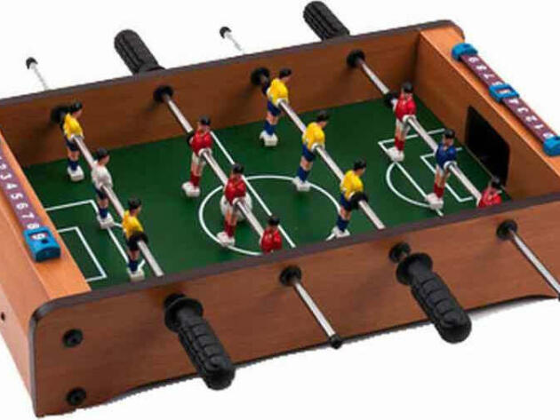 025.8148► ΞΥΛΙΝΟ ΕΠΙΤΡΑΠΕΖΙΟ ΠΟΔΟΣΦΑΙΡΟ 51x31x9,8 Διαστ. 53,5*48*32,5