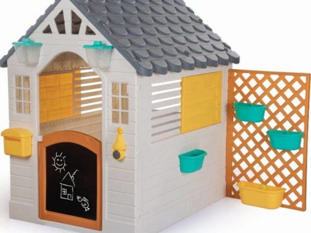 Dolu Παιδικό Σπιτάκι Κήπου με Φράχτη