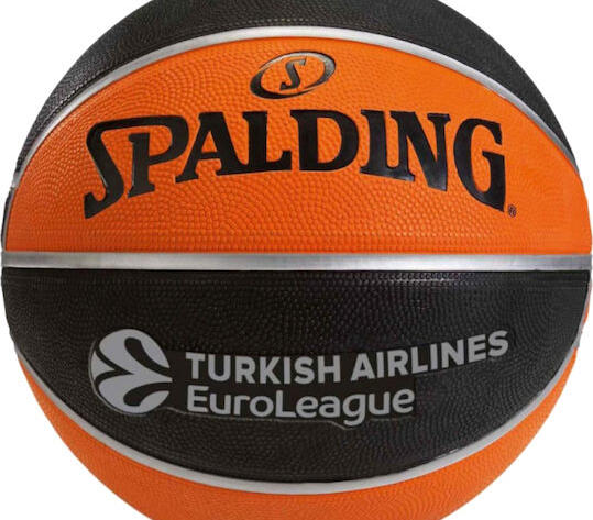Spalding Euroleague TF-150 Μπάλα Μπάσκετ Indoor/Outdoor