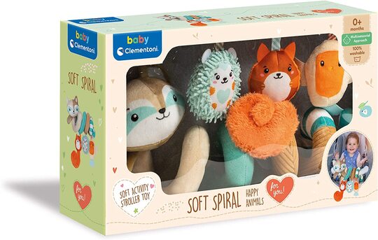 Soft Spiral Happy Animals