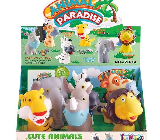 Αστεία Άγρια Ζωάκια σε Κουτί 23x11x16cm