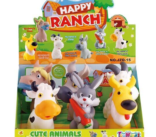 Αστεία Ήμερα Ζωάκια σε Κουτί 24x12x16cm