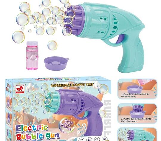 Όπλο Σαπουνόφουσκες 10 Τρύπες Μπαταρίας 18x12x6cm