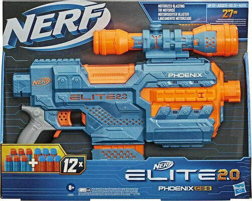 Nerf Εκτοξευτής Phoenix CS 6 Elite 2.0 για 8+ Ετών