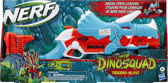 Nerf Εκτοξευτής Tricerablast Dinosquad για 8+ Ετών