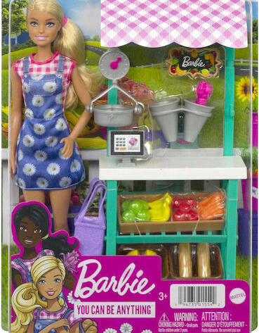 Barbie Οπωροπώλης Κούκλα για 3+ Ετών 29εκ.